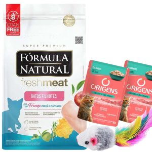 Fórmula Natural Fresh Meat Gato Cachorro/Kitten Pollo 10 kg