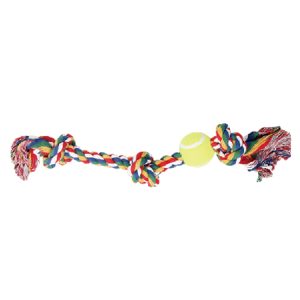 Pelota Con Cuerda Y Nudos Pawise