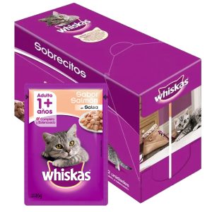 Pouch Whiskas Gato Adulto Varios Sabores 85 g / 12 Unidades