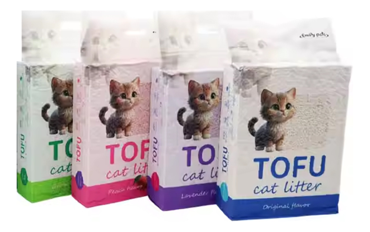Sanitario Ecológico Gato Tofu Durazno 6 Lts - Imagen 2