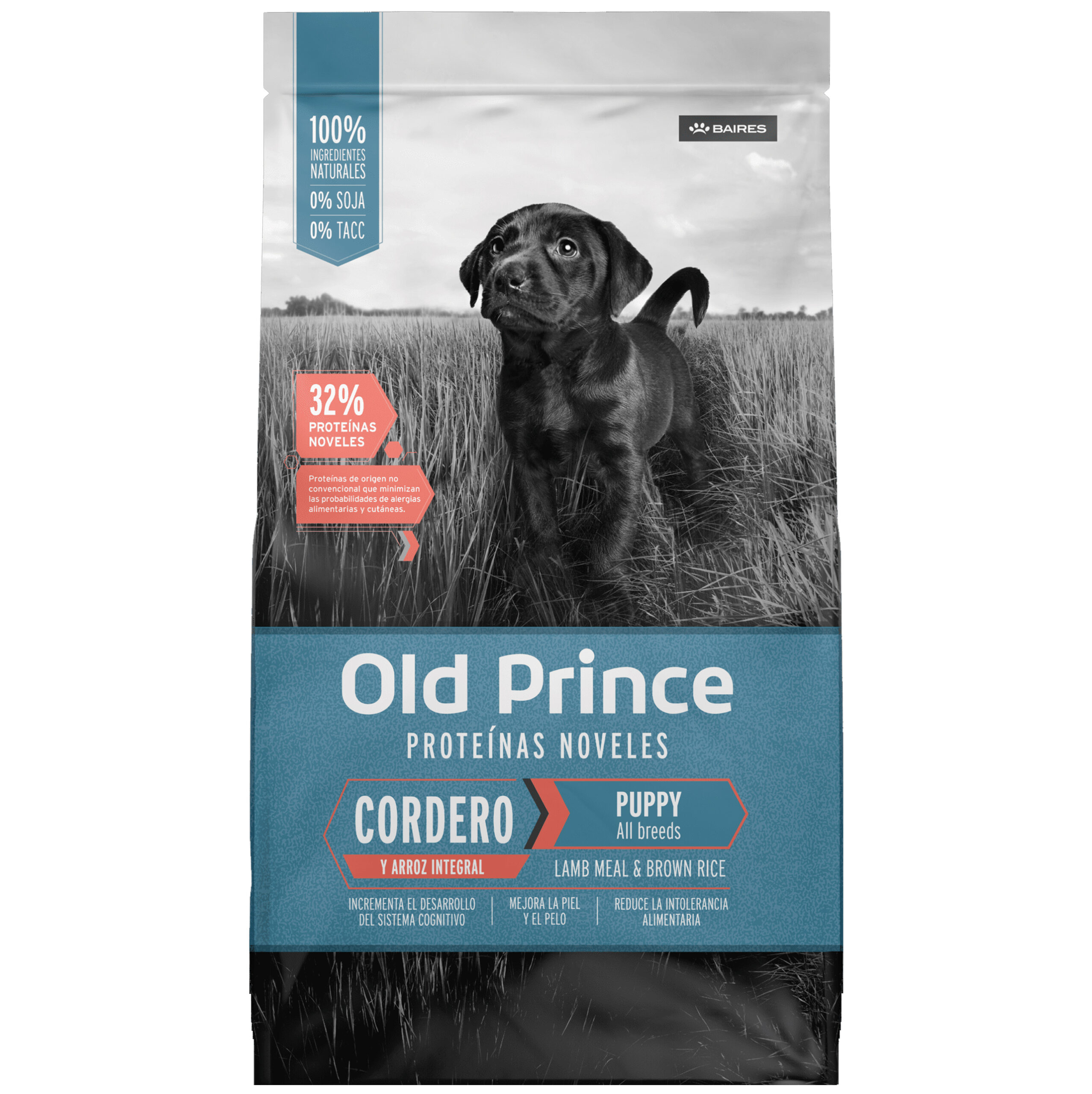 Old Prince Noveles Cachorro Sabor Cordero y Arroz 3 Kg