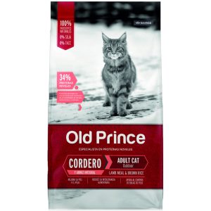 Old Prince Noveles Gato Sabor Cordero Y Arroz 2,5 Kg (BOLSA CON DETALLE)