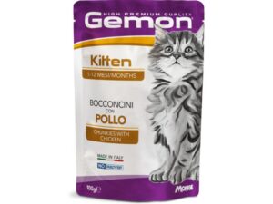 Pouch Gemon Gato Cachorro/Kitten Pollo 100 g