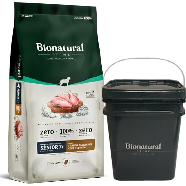 Bionatural Prime Perro Senior Raza Mediana Y Grande 15 Kg
