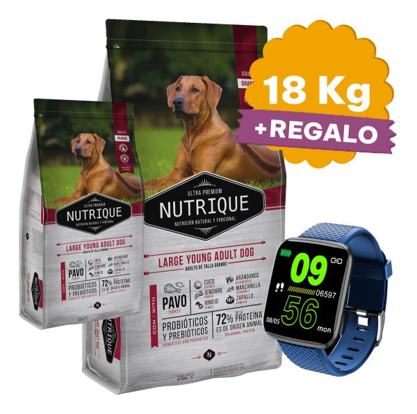 Nutrique Perro Adulto Raza Grande 18 Kg (15 + 3)