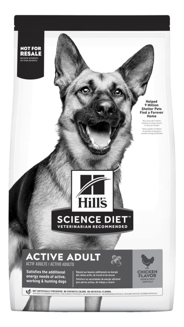 Alimento Perro Adulto Hills Active Adult 20,4 Kg