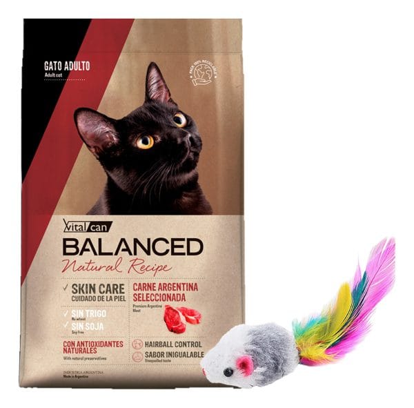 Balanced Natural Recipe Gato Adulto Carne 3 Kg