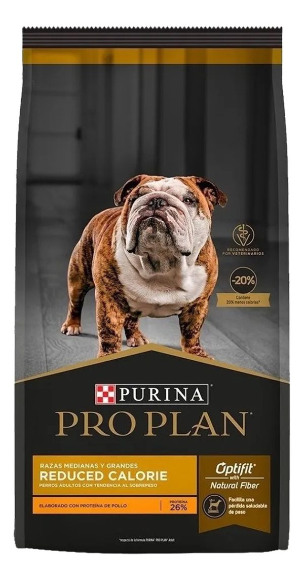 Purina Pro Plan Reduce Calories Raza Mediana Grande 12kg