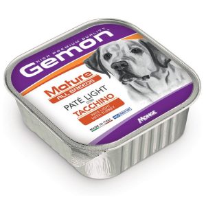 Paté Gemon Perro Senior Light Pavo 150 g