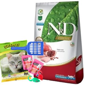 N&D Prime Gato Adulto Castrado 7,5 kg