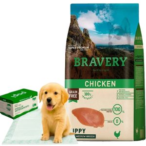 Bravery Perro Cachorro Mediano Y Grande 12 Kg