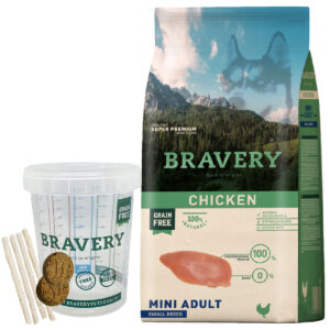 Bravery Adulto Mini Sabor Pollo 2 Kg