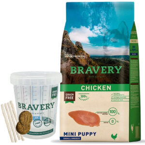 Bravery Mini Puppy Sabor Pollo 2 Kg