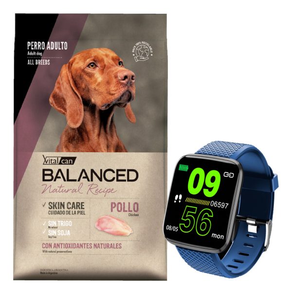 Balanced Natural Recipe Perro Adulto Pollo 15 Kg