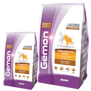 Gemon High Premium Perro Adulto Raza Mediana / Pollo 23 Kg (20 + 3)