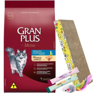 Gran Plus Menu Gato Castrado Sabor Pollo y Arroz 10,1 Kg
