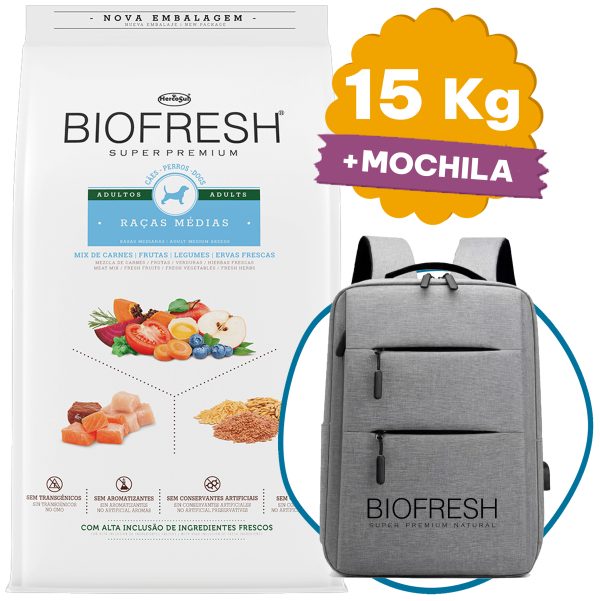 Biofresh Perro Adulto Raza Mediana 15 Kg