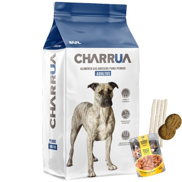 Charrua Perro Adulto Todas Las Razas 22 Kg