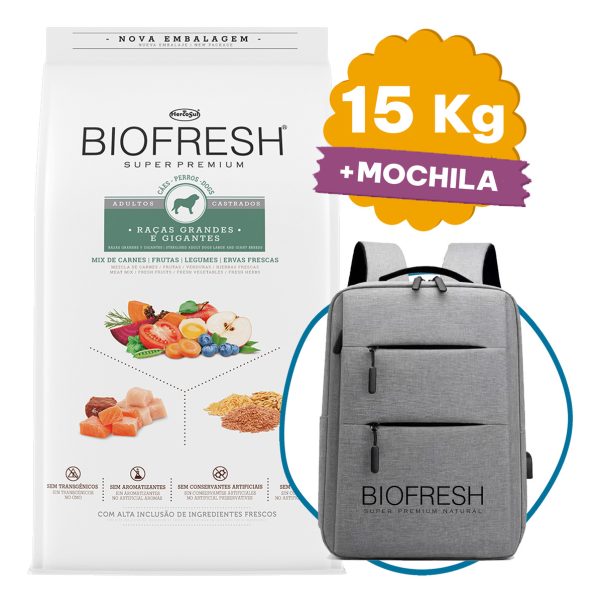 Biofresh Perro Castrado Raza Grande 15 Kg