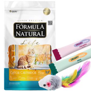 Fórmula Natural Life Gato Adulto Castrado Pollo 10 kg