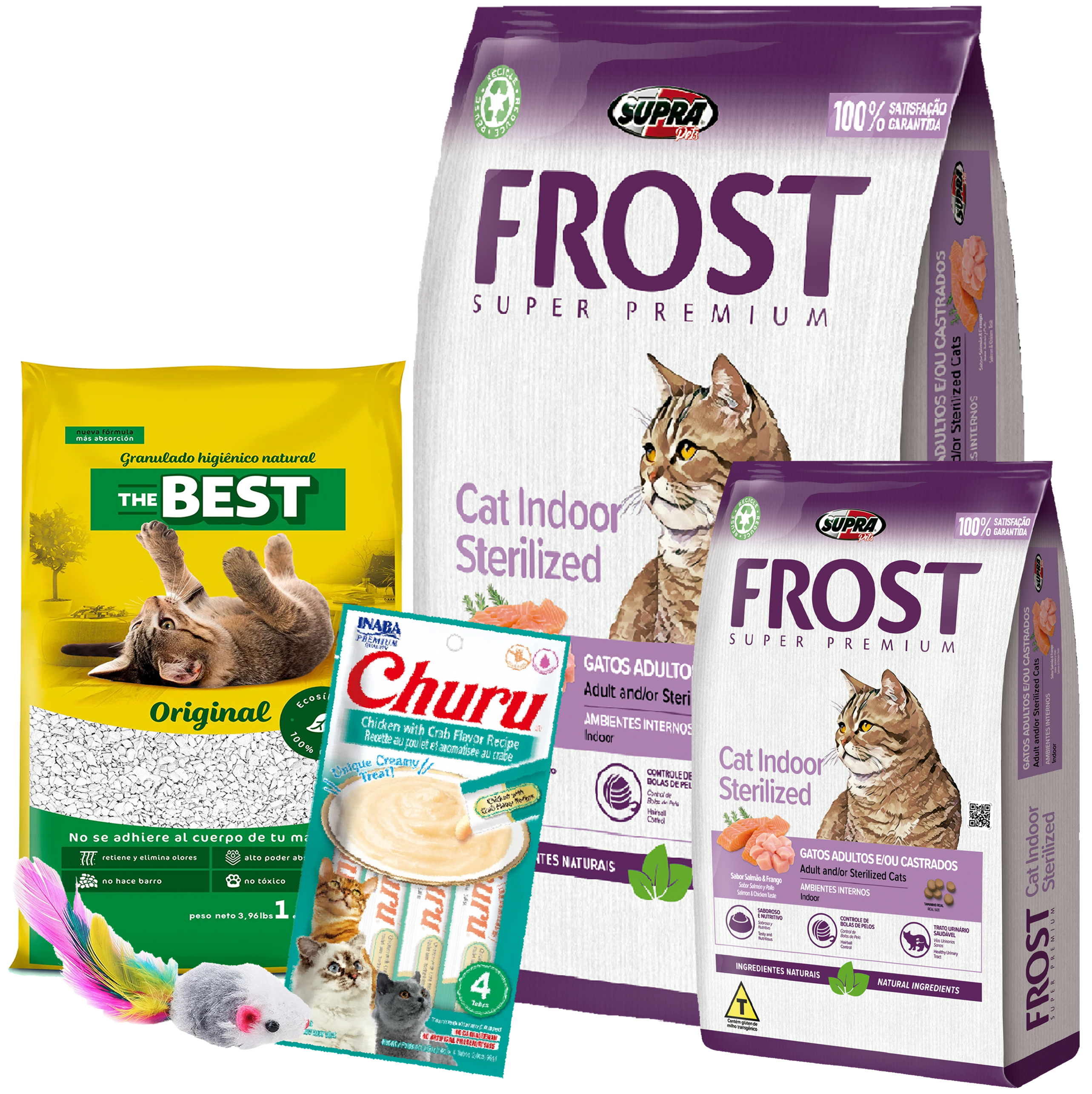 Frost Cat Indoor Gato Adulto 10 Kg (8.5 + 1.5)