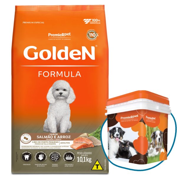 GoldeN Formula Adulto Raza Pequeña Salmón 10.1 kg