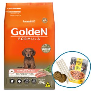 Golden Formula Perro Cachorro Raza Pequeña Pollo 3 kg