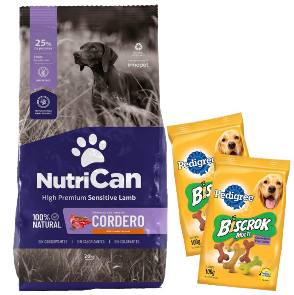 Nutrican Perro Adulto Cordero 20 Kg