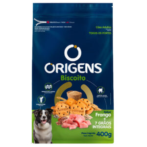 Galleta Para Perro Origens Sabor Pollo Y 7 Granos 400 Gr