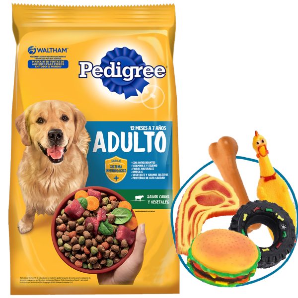 Pedigree Carne y Vegetales Adulto 21 Kg