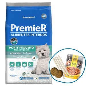 Premier Perro Adulto Raza Pequeña Pollo y Salmón 2,5 kg