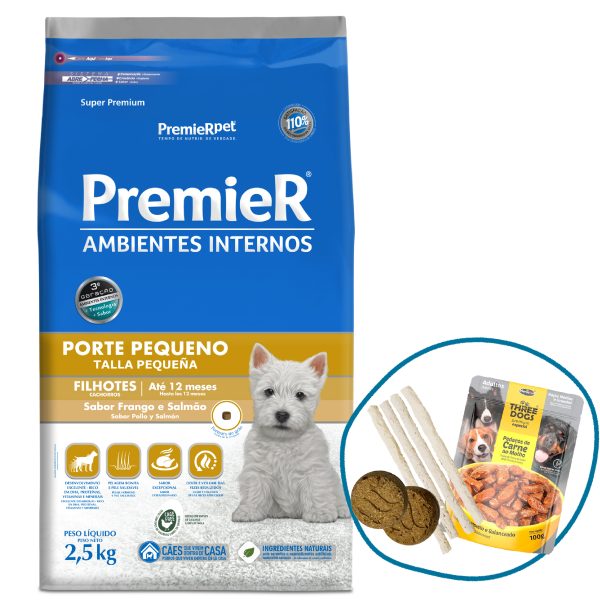 PremieR Ambientes Internos Cachorro Raza Pequeña 2.5 kg