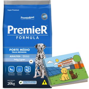 Premier Formula Perro Adulto Raza Mediana Pollo 20 kg