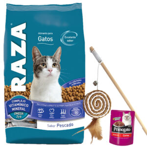 Raza Gato Sabor Pescado 15 Kg