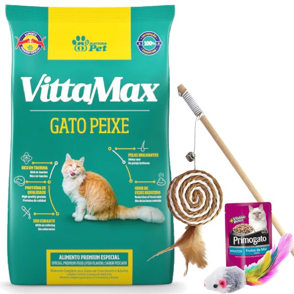 Vittamax Gato Adulto Sabor Pescado 10,1 Kg