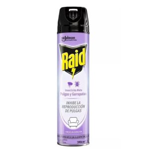 Raid Mata Pulgas Y Garrapatas 360 Ml