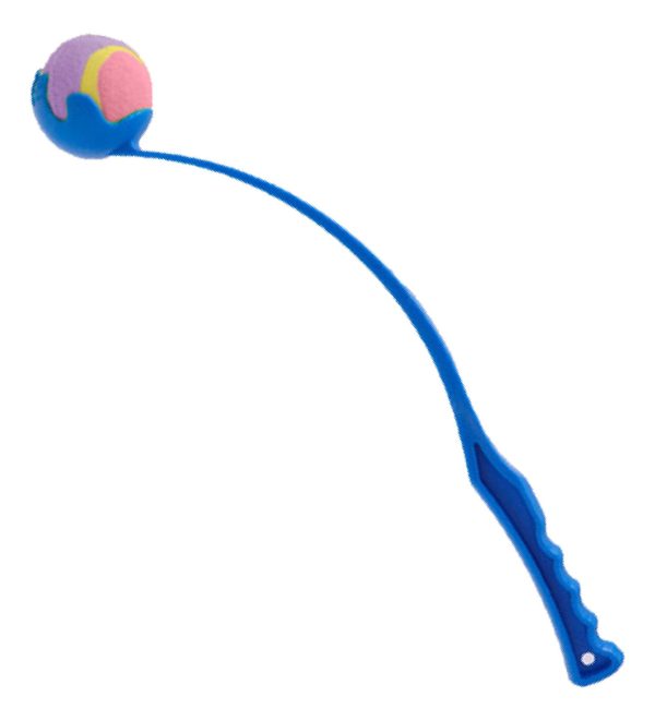 Juguete Lanzador De Pelotas Azul Incr.