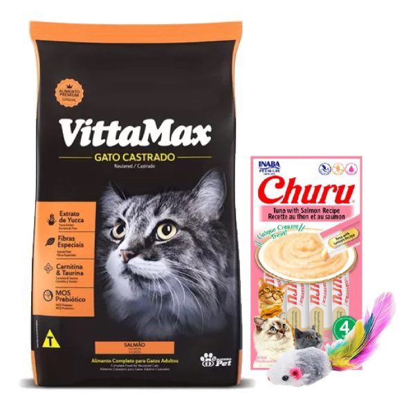 Vittamax Gatos Castrados Salmón 10 Kg