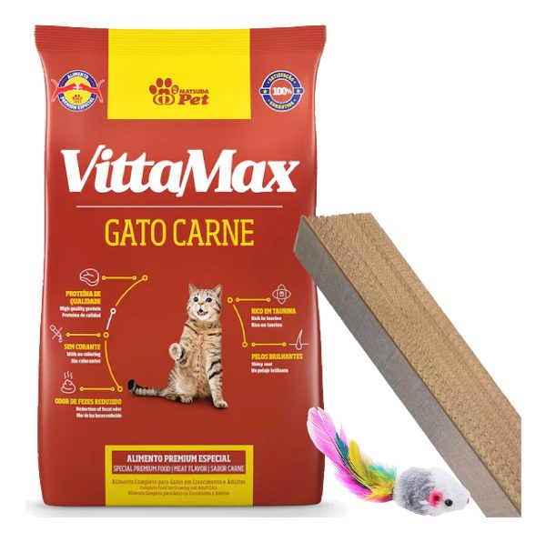 Vittamax Gato Adulto Sabor Carne 10,1 Kg
