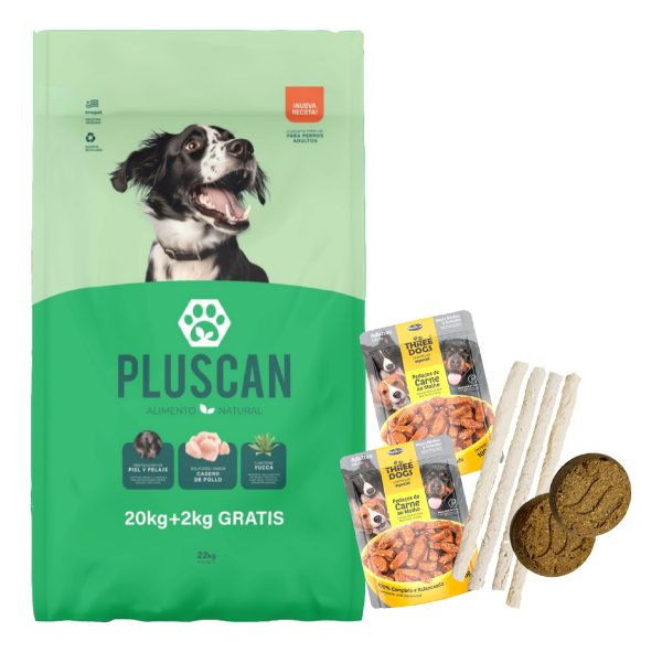 Pluscan Perro Adulto Pollo 22 Kg