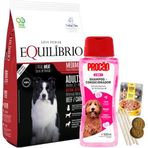 Equilibrio Perro Adulto Todas Las Razas Sabor Carne 18 Kg