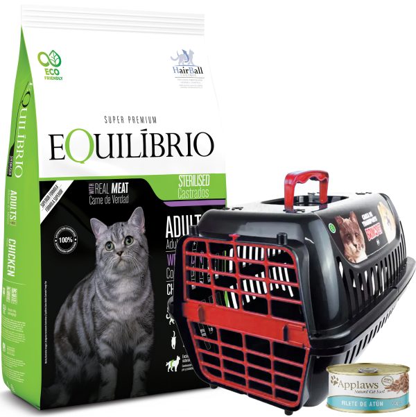 Equilibrio Gato Adulto Castrado Hairball Control 7,5 Kg