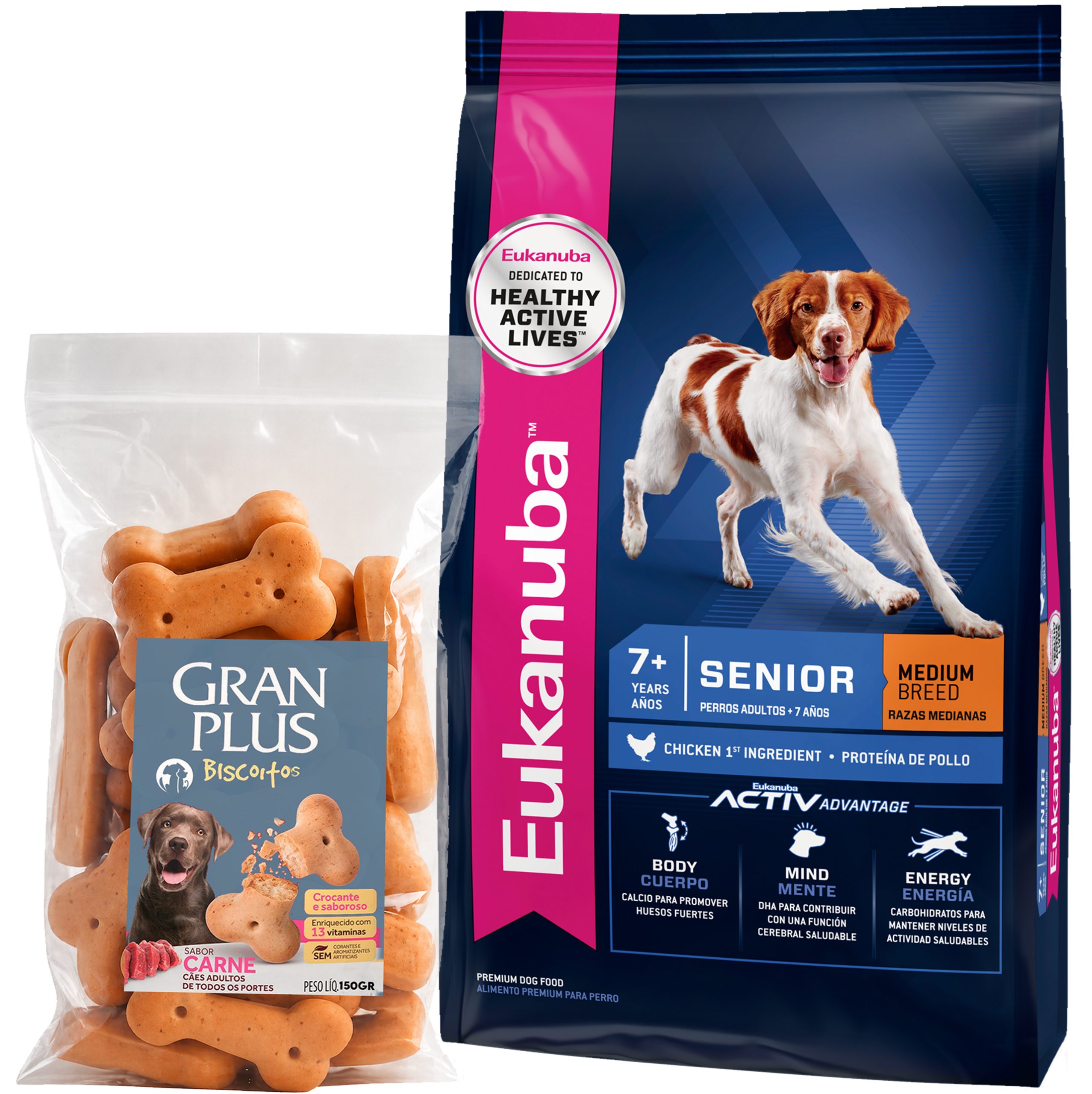 Eukanuba Senior Raza Mediana 15 Kg