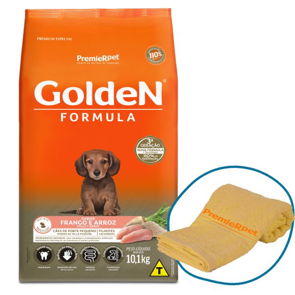 GoldeN Formula Cachorro Raza Pequeña Pollo 10.1 kg