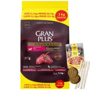 Gran Plus Gourmet Perro Adulto Raza Pequeña Cordero 11,1 kg
