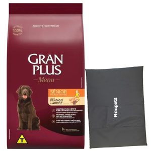 Gran Plus Menú Perro Senior Raza Mediana Pollo y Arroz 15 kg