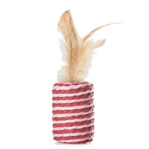Juguete De Gato De Sisal Con Pluma Pet Supplies Incr.