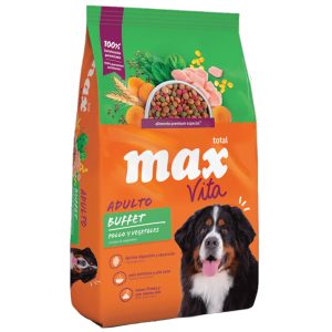 Max Vita Buffet Perro Adulto 22 Kg (BOLSA CON DETALLE)
