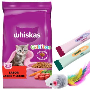 Whiskas Gato Cachorro/Kitten Carne y Leche 11 kg