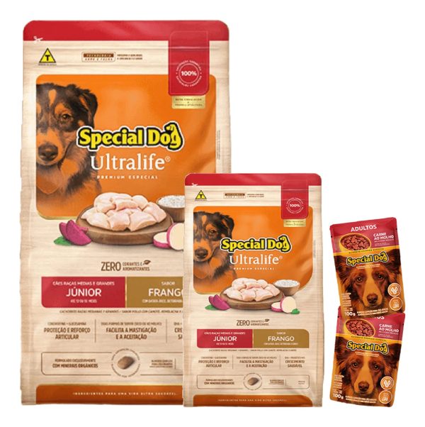 Special Dog Ultralife Cachorro Mediano Y Grande 18 Kg